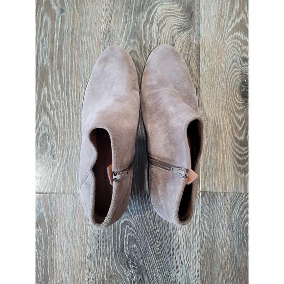 Lucky Brand Suede Women's Brown Booties size 11 #4 - Picture 6 of 7